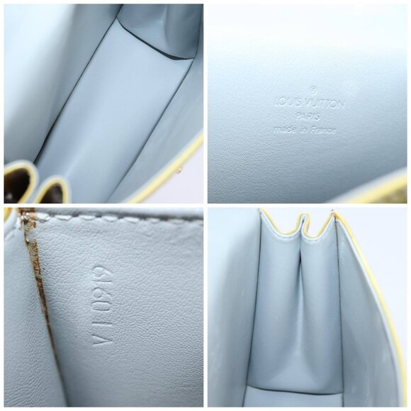 LOUIS VUITTON Monogram Vernis Spring Street Hand Bag Gris - Picture 15 of 16